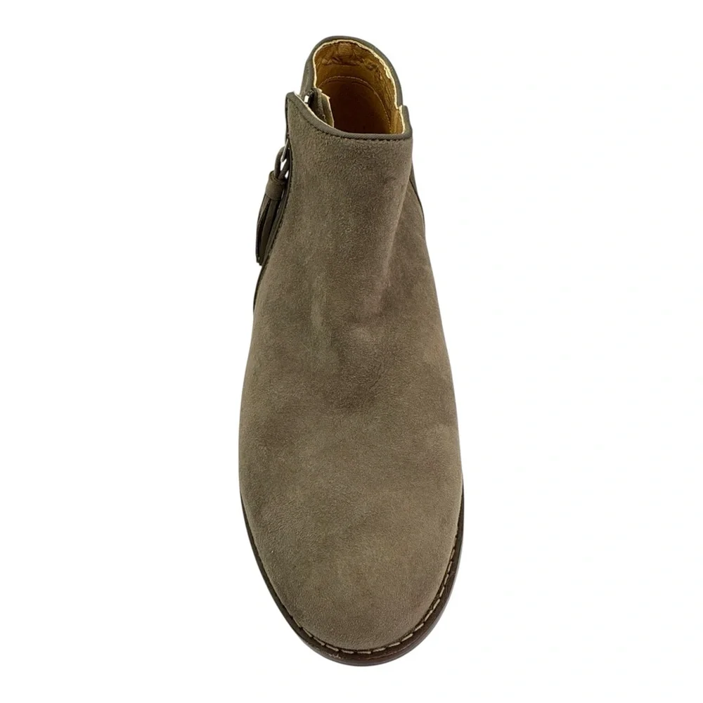 Vionic Women’s Joy Serena Gray Suede Ankle Boots Comfort Support Shoes Size 7.5‎